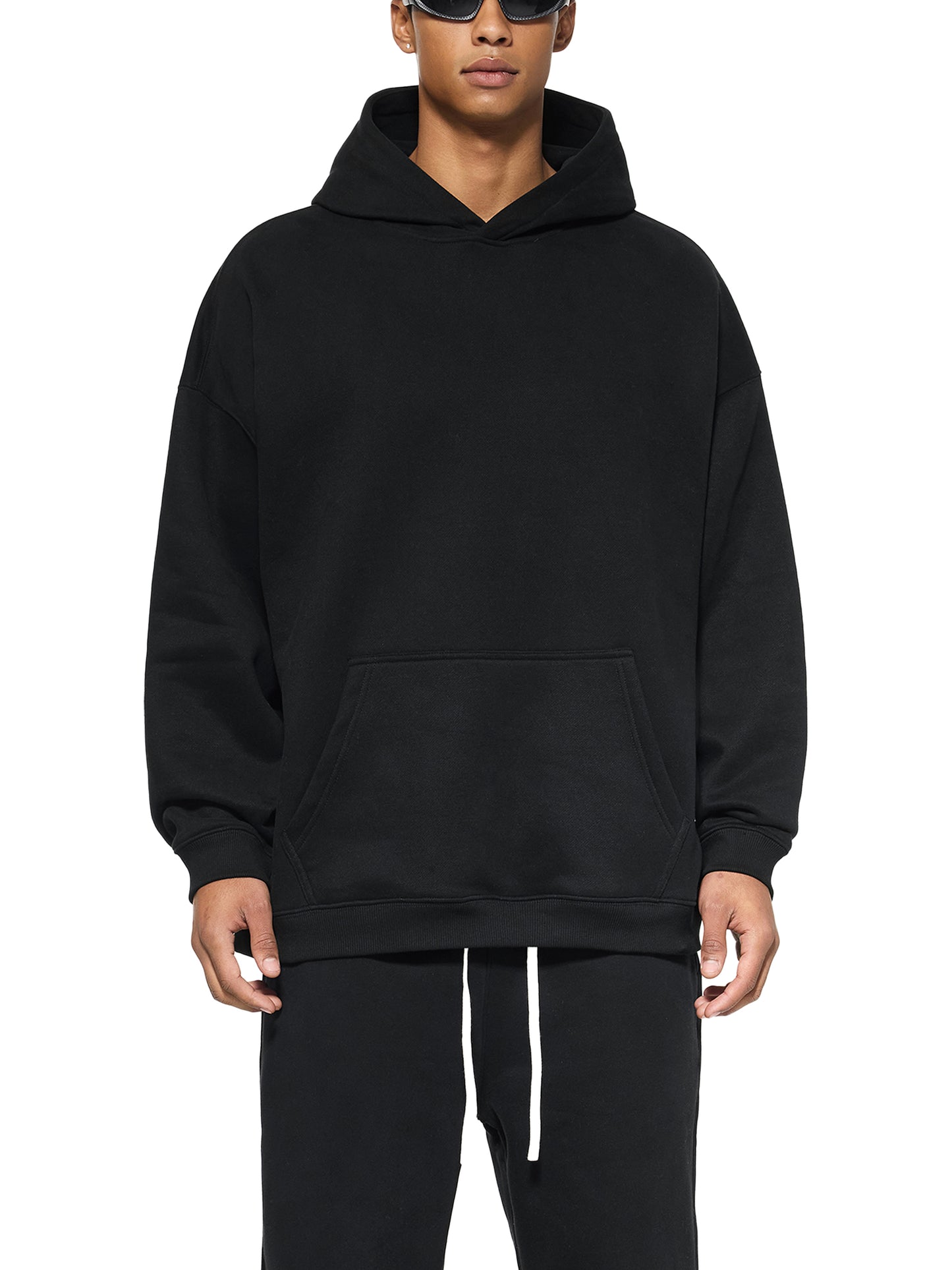Love to See it Oversize Fleeced Hoodie