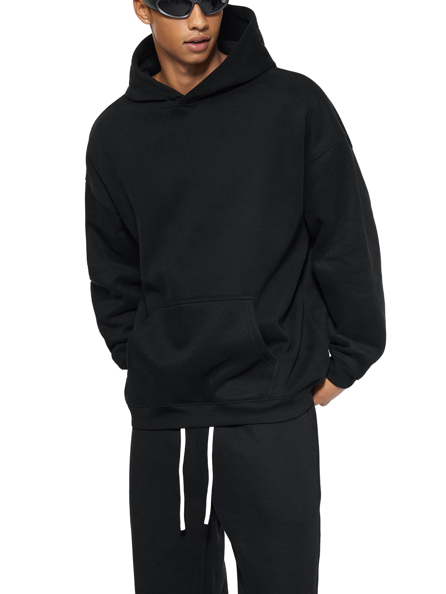 Love to See it Oversize Fleeced Hoodie